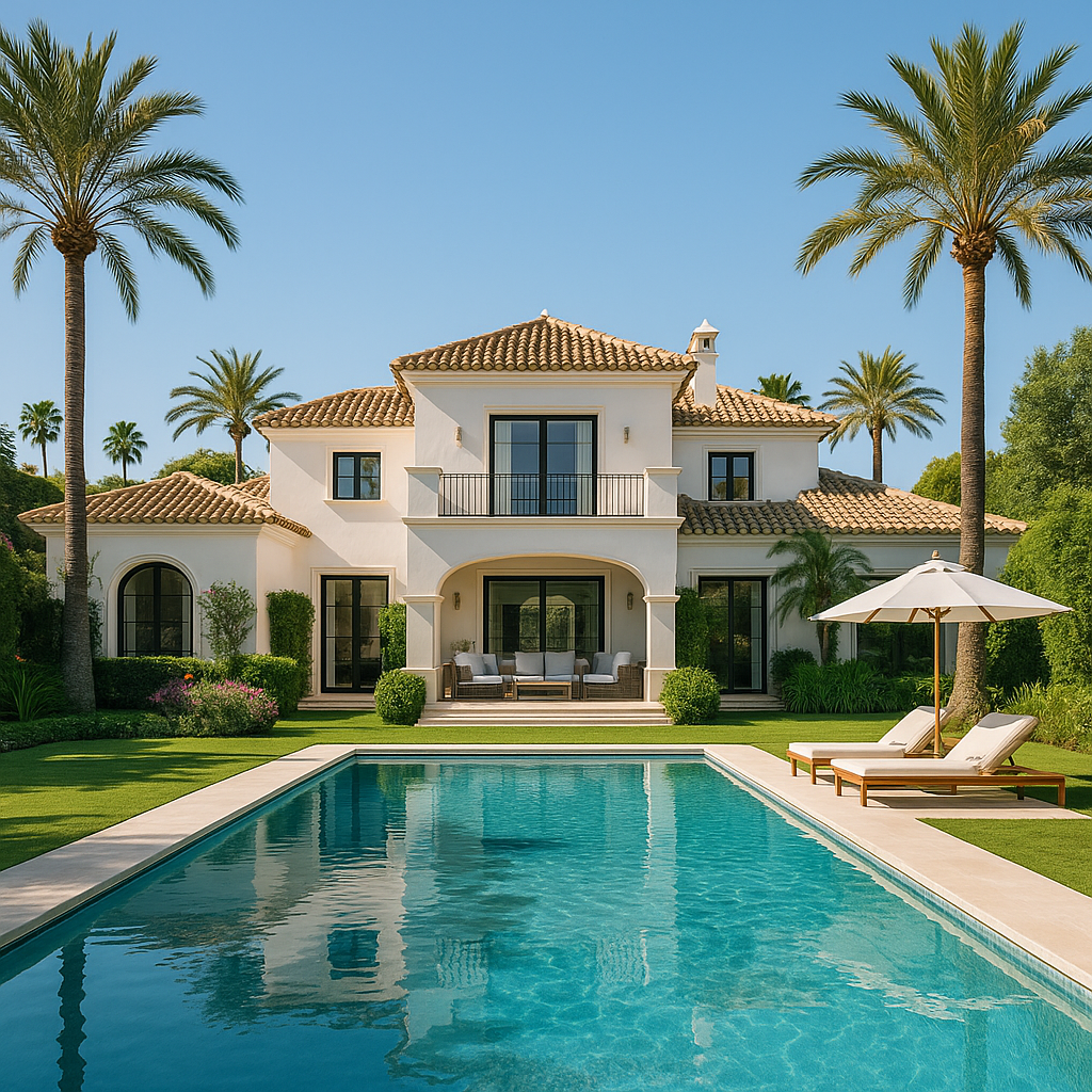 luxury villa marbella golden visa investment