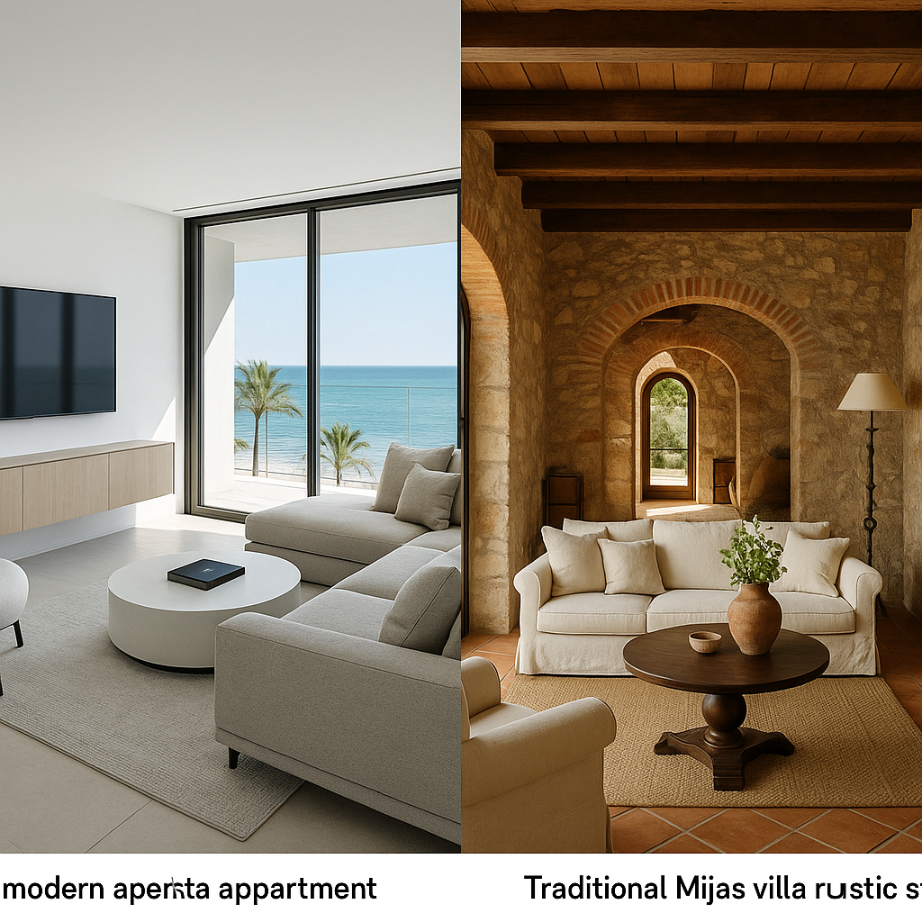 Key differences between Fuengirola and Mijas for foreign owners